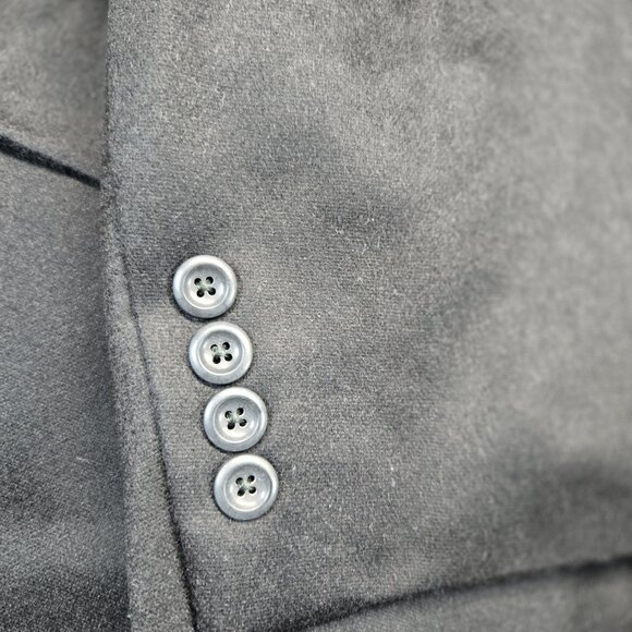 Jos A Bank 100% Cashmere Executive Blazer Men’s 44 Long Black 2 Button - Picture 5 of 16